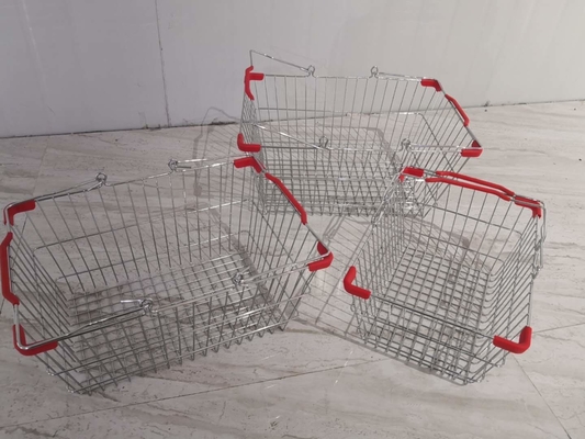 OEM Wire Grocery Basket , TGL Basket For Grocery Shopping CE Certificates