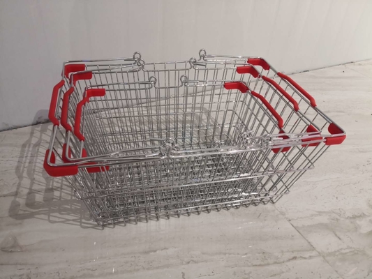 OEM Wire Grocery Basket , TGL Basket For Grocery Shopping CE Certificates