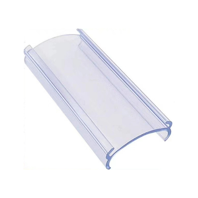 Plastic Supermarket Data Strip , Perforted Shelf Price Label Holder PVC Material